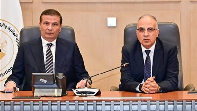 وزيرا الزراعة والري يناقشان تعظيم العائد من وحدة المياه وزيادة الإنتاجية للفدان