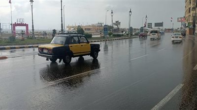 أمطار على الإسكندرية مع استمرار حركة الملاحة بالميناء