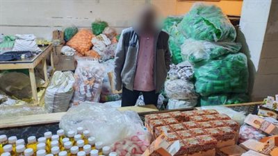 شرطة التموين تضبط مصنعًا غير مرخص لإنتاج الزيوت الطبية والدهانات المغشوشة بالقطامية