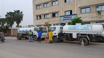 رفع حالة الطوارئ بالمنوفية.. سيارات شفط المياه جاهزة لمواجهة الأمطار