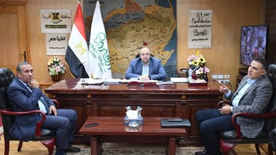 محافظ الفيوم يستقبل وفد الهيئة البرلمانية لحزب مستقبل وطن
