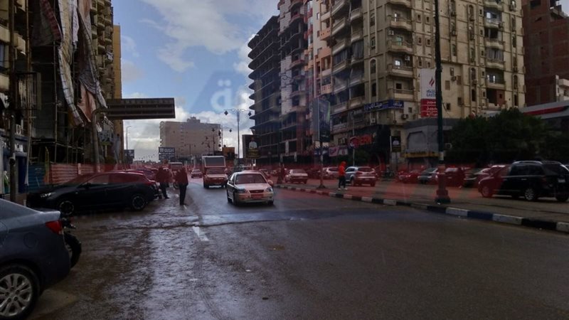 مواجهة الأمطار بالفيوم