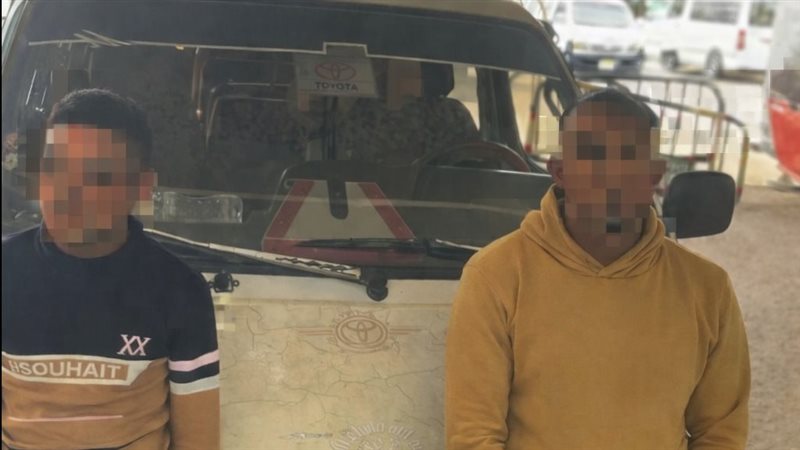السيارة المضبوطة