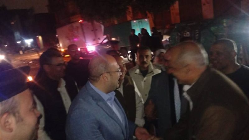 جولة نائب محافظ الجيزة