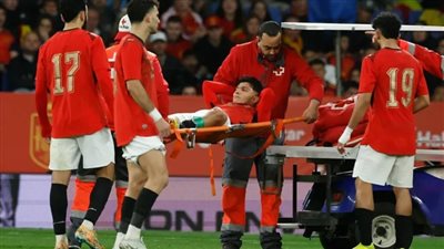 وزير الرياضة يتابع حالة لاعب المنتخب الوطني إسلام عيسى