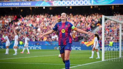 برشلونة يكتسح ريال مدريد ويبلغ نصف نهائي دوري أبطال أوروبا للسيدات