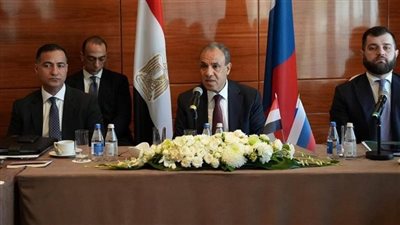 وزير الخارجية يلتقي ممثلي كبرى الشركات الروسية بمشاركة نائب وزير الصناعة والتجارة