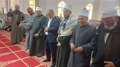  افتتاح مسجد الرحمن بنزلة الناوية ببني سويف في إطار جهود إحلال وتجديد المساجد