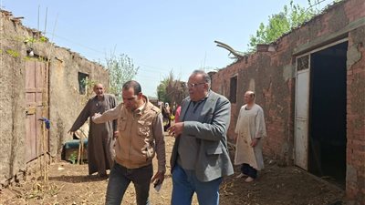 مرور مفاجئ لوكيل وزارة الزراعة بالمنوفية لرصد التعديات بشبين الكوم وبركة السبع