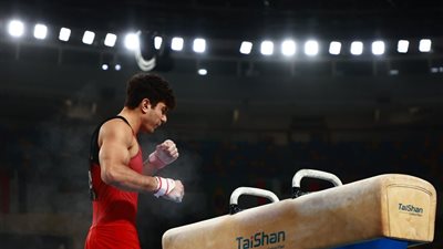 قبل منافسات اليوم.. تأهل 4 لاعبين مصريين للنهائيات في بطولة كأس العالم للجمباز الفني