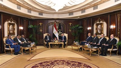 وزير الداخلية يستقبل نظيره بجمهورية السودان