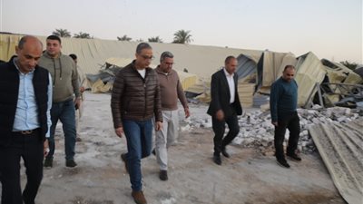 الجيزة: إزالة أكبر تعد على الأراضي الزراعية في أبو النمرس بمساحة 6000 متر