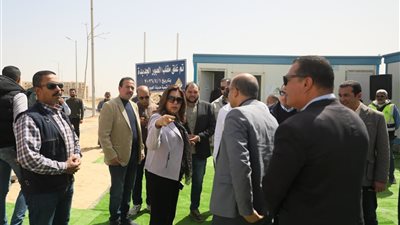 غلق مقلب العبور والبدء فى تطويره ورفع كفاءته بيئياً