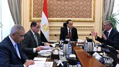 رئيس الوزراء يتابع مع وزيرى المالية والبترول عددًا من ملفات العمل المشترك
