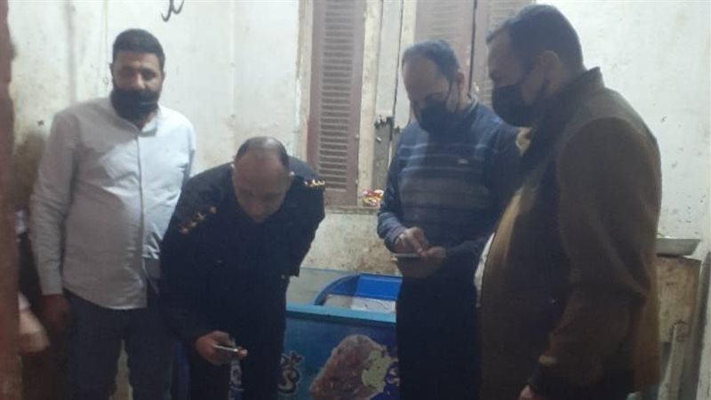 ضبط لحوم فاسدة باشمون