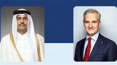 رئيسا وزراء قطر والنرويج يبحثان هاتفيًا التصعيد العسكري في المنطقة 