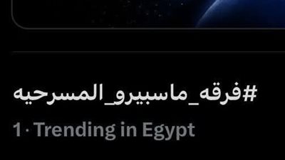 بعد إعلان تأسيسها.. اسم فرقة ماسبيرو المسرحية يحتل المركز الأول على 