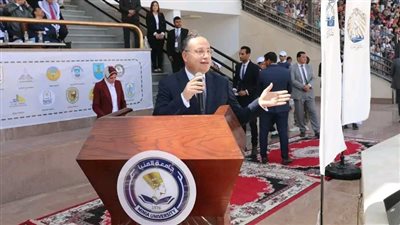  وزير التعليم العالي ومحافظ المنيا ورئيس الجامعة يشهدون ختام فعاليات 