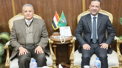 محافظ المنوفية يستقبل مدير صندوق مكتبات مصر العامة لمناقشة الموقف التنفيذى لمشروع كفر المصيلحة
