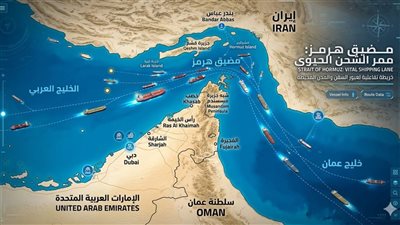 بعد افتتاحه أمام حركة الملاحة العالمية.. تعرف على 10 معلومات عن مضيق هرمز