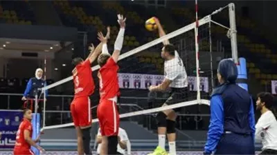 الأهلي مع الجزيرة وسموحة مع الزمالك في نصف نهائي كأس مصر لرجال الطائرة