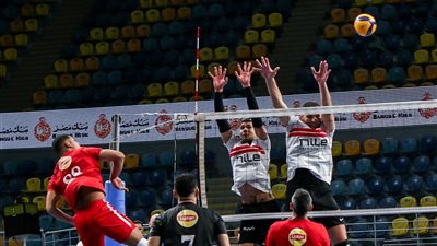 اليوم.. الأهلي يلتقي الجزيرة والزمالك مع سموحة في نصف نهائي كأس مصر للكرة الطائرة