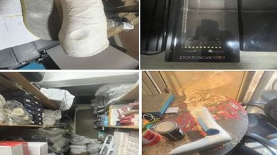 ضبط أكثر من 180 ألف قطعة مستلزمات طبية 