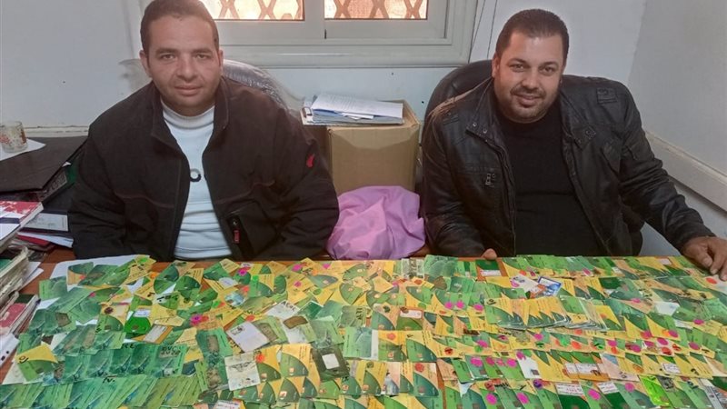 جانب  من المضبوطات