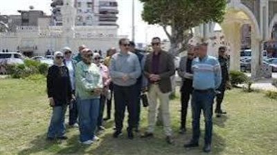محافظ بورسعيد يتفقد عددًا من الحدائق لمتابعة توفير الأجواء المناسبة للمواطنين خلال احتفالات عيد شم النسيم