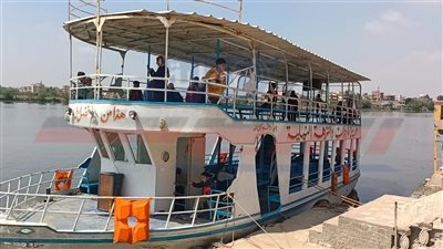 مواطنو كفرالشيخ يتوافدون على الرحلات النيلية للإحتفال بشم النسيم