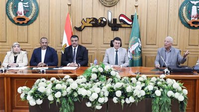 السكرتير العام والمساعد بالمنوفية يعقدان اجتماعا لمتابعة الأعمال بمشروعات 