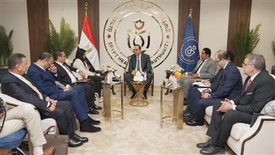 رئيس الرعاية الصحية يلتقي وفد برلماني عن الإسماعيلية لبحث دعم وتعزيز الخدمات