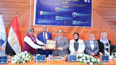 ختام المؤتمر الطلابي العلمي الخامس لكلية التمريض بكفر الشيخ