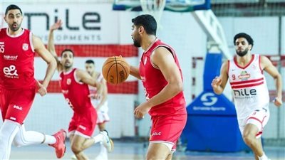 قمة مرتقبة بين الأهلي والزمالك الليلة في نصف نهائي كأس مصر لرجال السلة