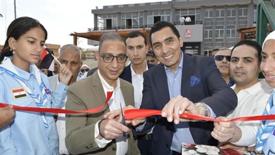 وزير الرياضة ومحافظ الجيزة يفتتحان مركز التنمية الشبابية بالشيخ زايد بعد الانتهاء من أعمال تطويره