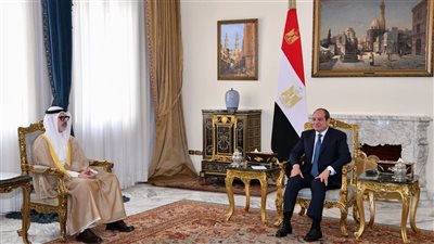 عاجل.. الرئيس السيسي يستقبل وزير خارجية دولة الكويت الشقيقة