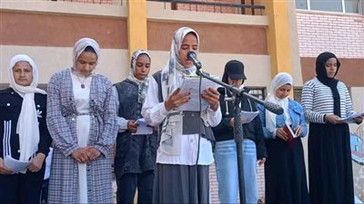 أنشطة متنوعة في انطلاق قافلة قصور الثقافة بمدرسة أبو شروف