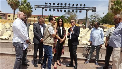 وزيرة الثقافة تضع أسوان على خريطة الاستثمار الثقافي
