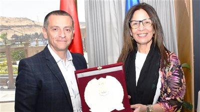 محافظ أسوان يستقبل وزيرة الثقافة لتعزيز أوجه التعاون المشترك بين الجانبين