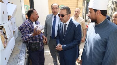 محافظ المنوفية يشهد استلام 2 طن لحوم لتوزيعها علي الأسر الأولى بالرعاية بنطاق المحافظة