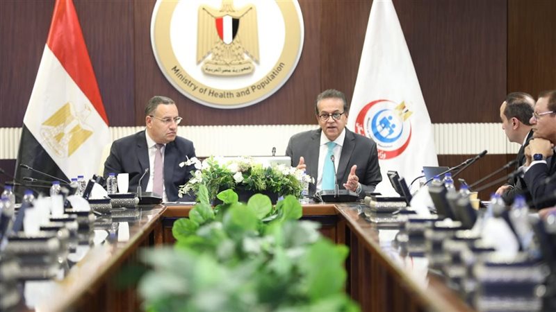 اجتماع وزيرا الصحة