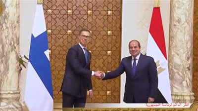تفاصيل لقاء الرئيس السيسي مع رئيس فنلندا.. ونص كلمة الرئيس اليوم