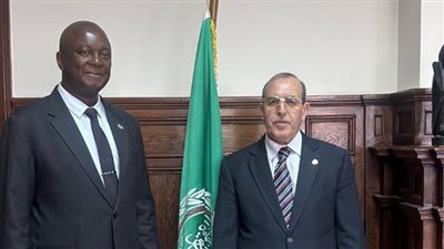 أمين مساعد الجامعة العربية يستقبل سفير الكونغو