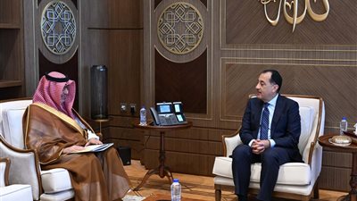 رئيس الوزراء يستقبل سفير خادم الحرمين الشريفين لدى مصر لبحث تعزيز التعاون المشترك