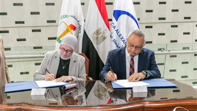 توقيع مذكرة تفاهم بين مكتبة الإسكندرية والمركز القومي للبحوث الاجتماعية والجنائية