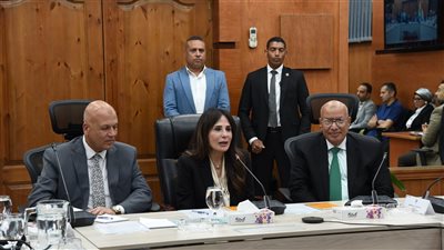 وزيرة الإسكان تترأس اجتماع اللجنة التنسيقية العليا لمياه الشرب والصرف الصحي