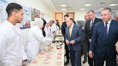 محافظ الغربية يشهد الملتقى التوظيفي ويفتتح وحدة التضامن بجامعة سمنود التكنولوجية