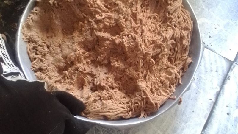 جانب من مضبوطات اللحوم