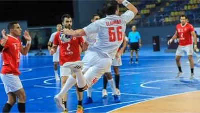 الأهلي أمام الزمالك في مباراة التتويج بلقب دوري المحترفين لكرة اليد 