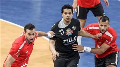 الأهلي يفوز علي الزمالك في ختام دوري اليد